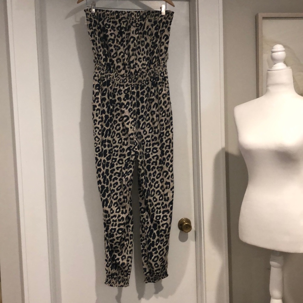Leopard romper